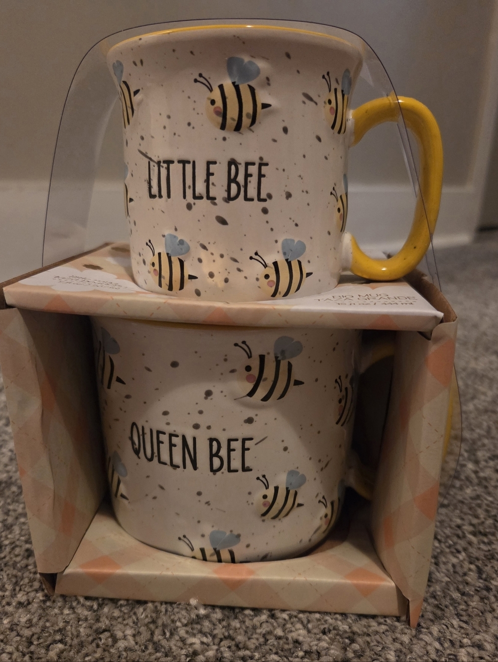 Little Bee & Queen Bee Mommy & Me Mug Set Mom & Child
